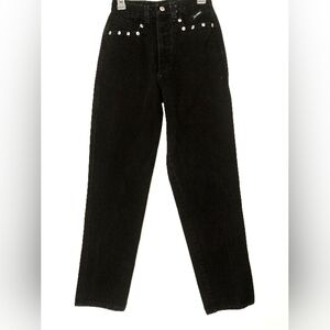 VTG Rockies black denim bareback jeans size 7